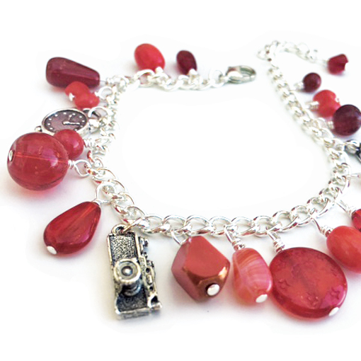 Red charm bracelet kit