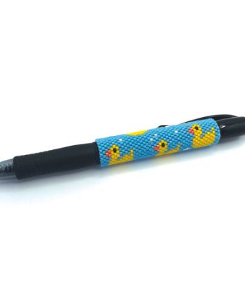 Add some style to your stationary with my bath time theme pen wrap - stitch cute rubber ducks complete with bubbles! Designed by Chloe Menage